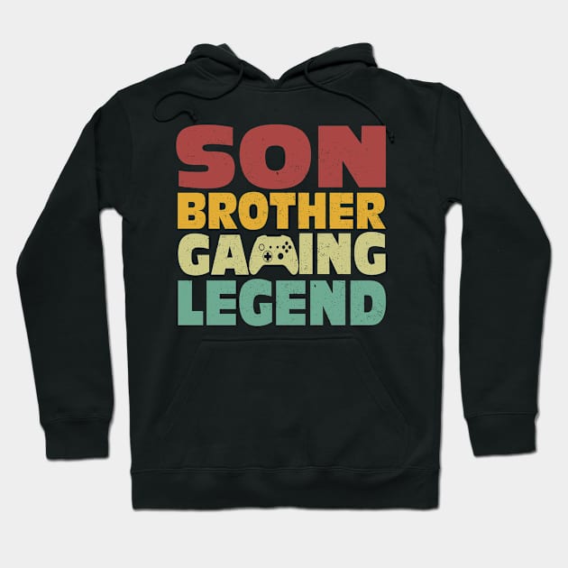 Christmas Gift For Gaming Teenage Boys & Kids Gamer Brother Hoodie by _So who go sayit_